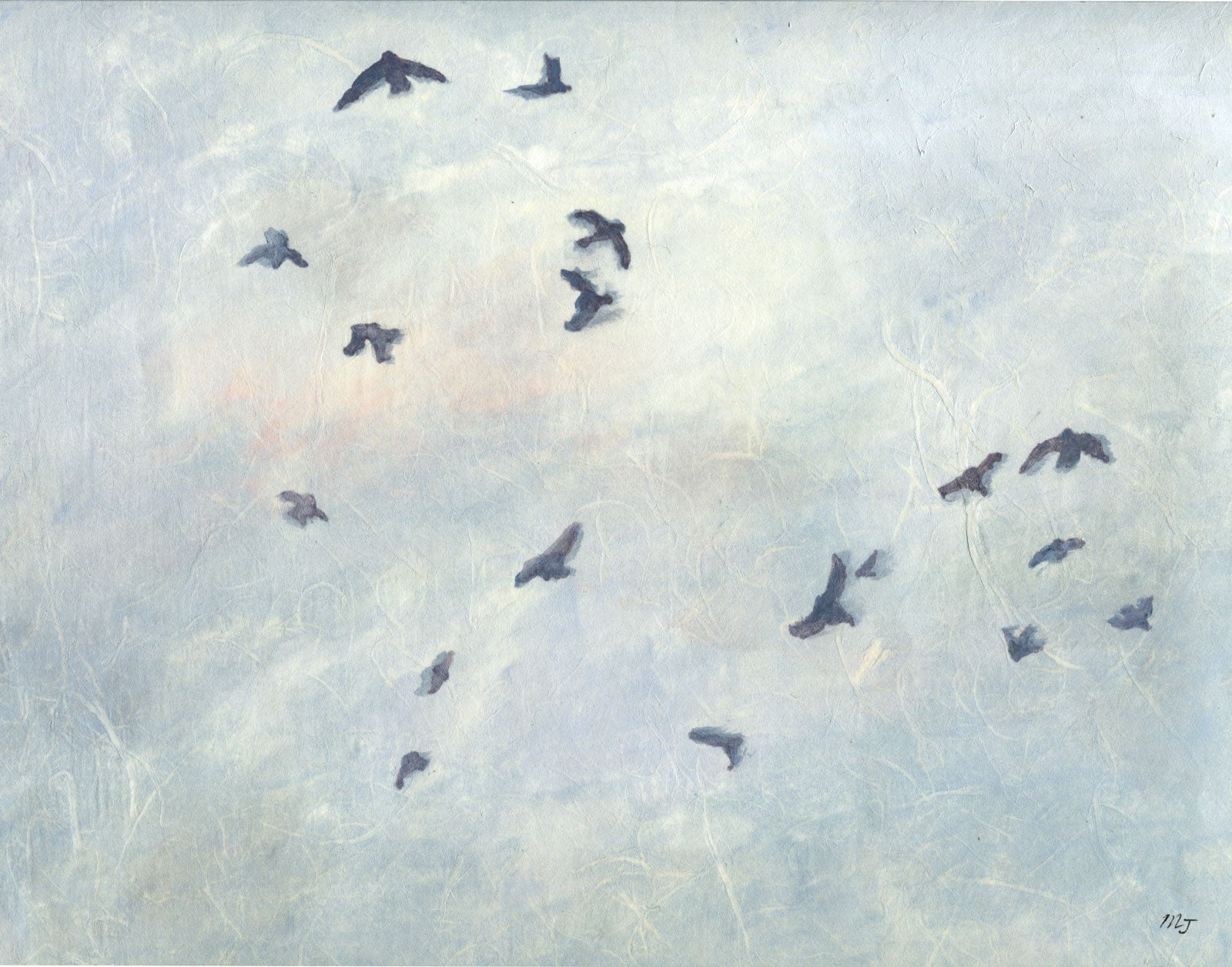 "Birds II" Prints