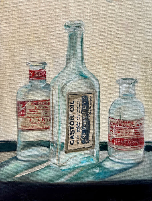 Three 1800s Modern Medicine Bottles