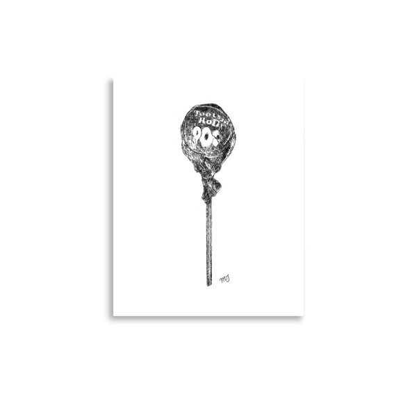 Tootsie Pop Art Print