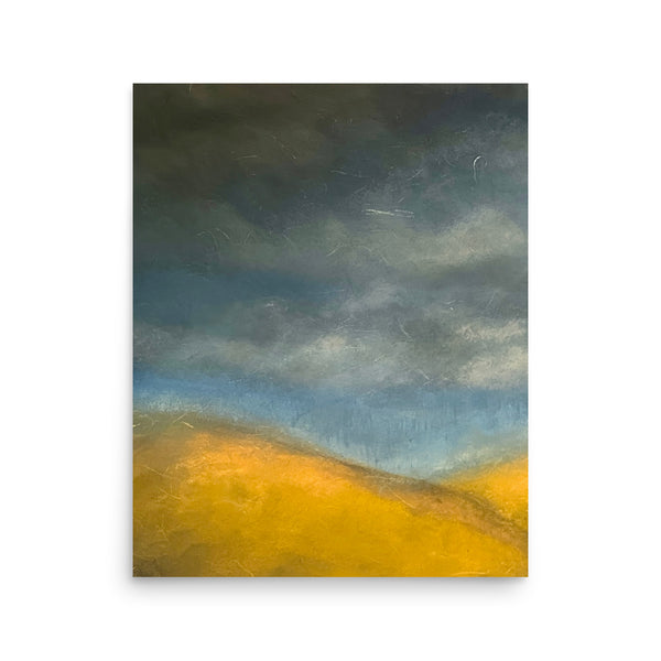 Golden Hills II Art Print