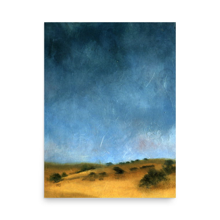 Oak and Hills XXV - Art Print