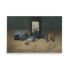 Cameras Art Print