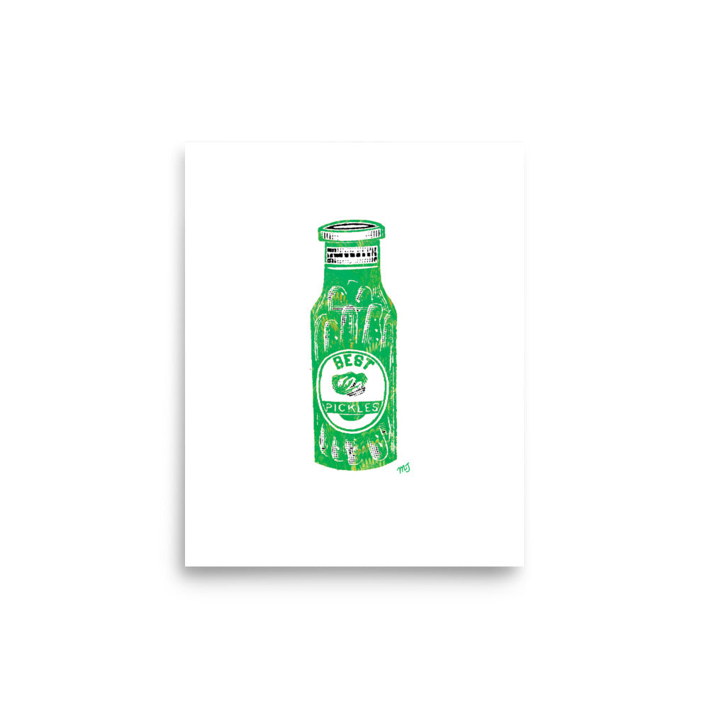 Best Pickled Art Print