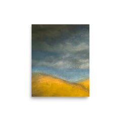 Golden Hills II Art Print