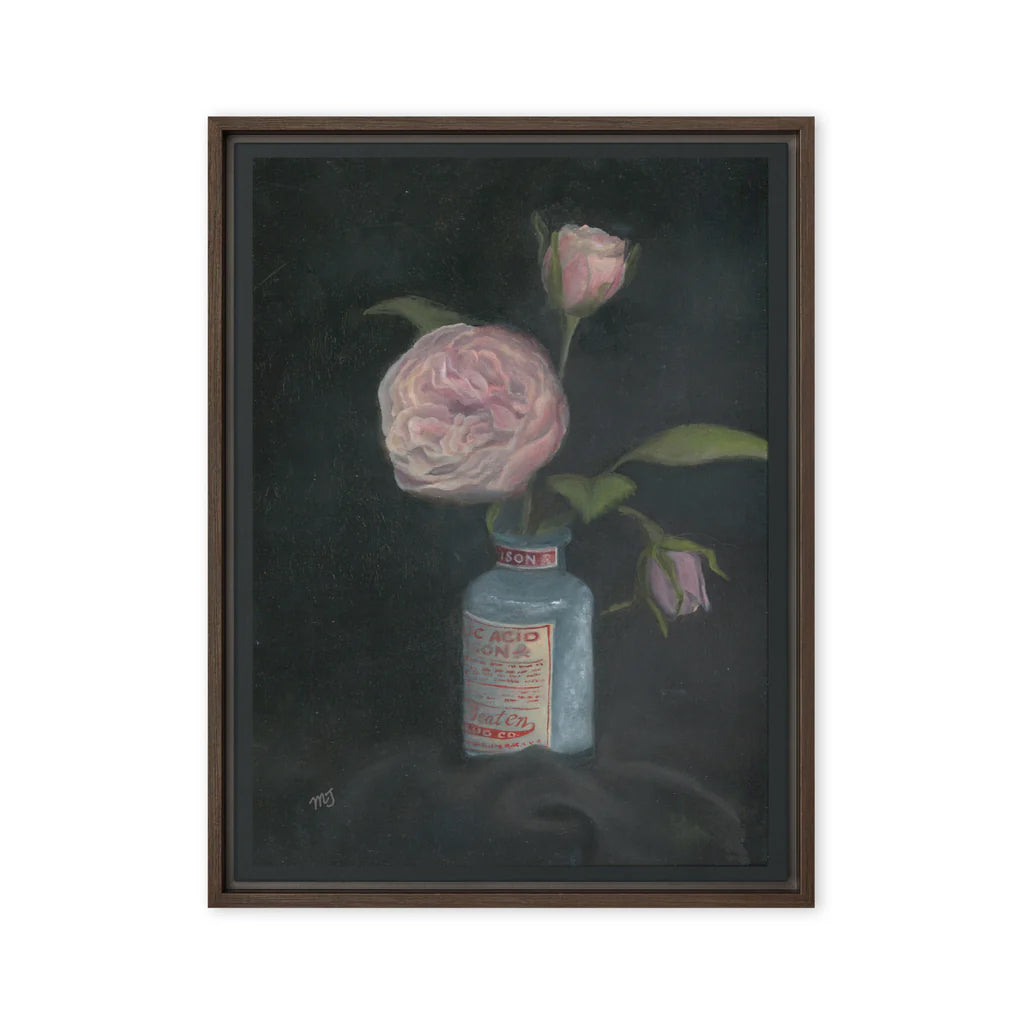 Peony in Poison Jar - Giclée Print