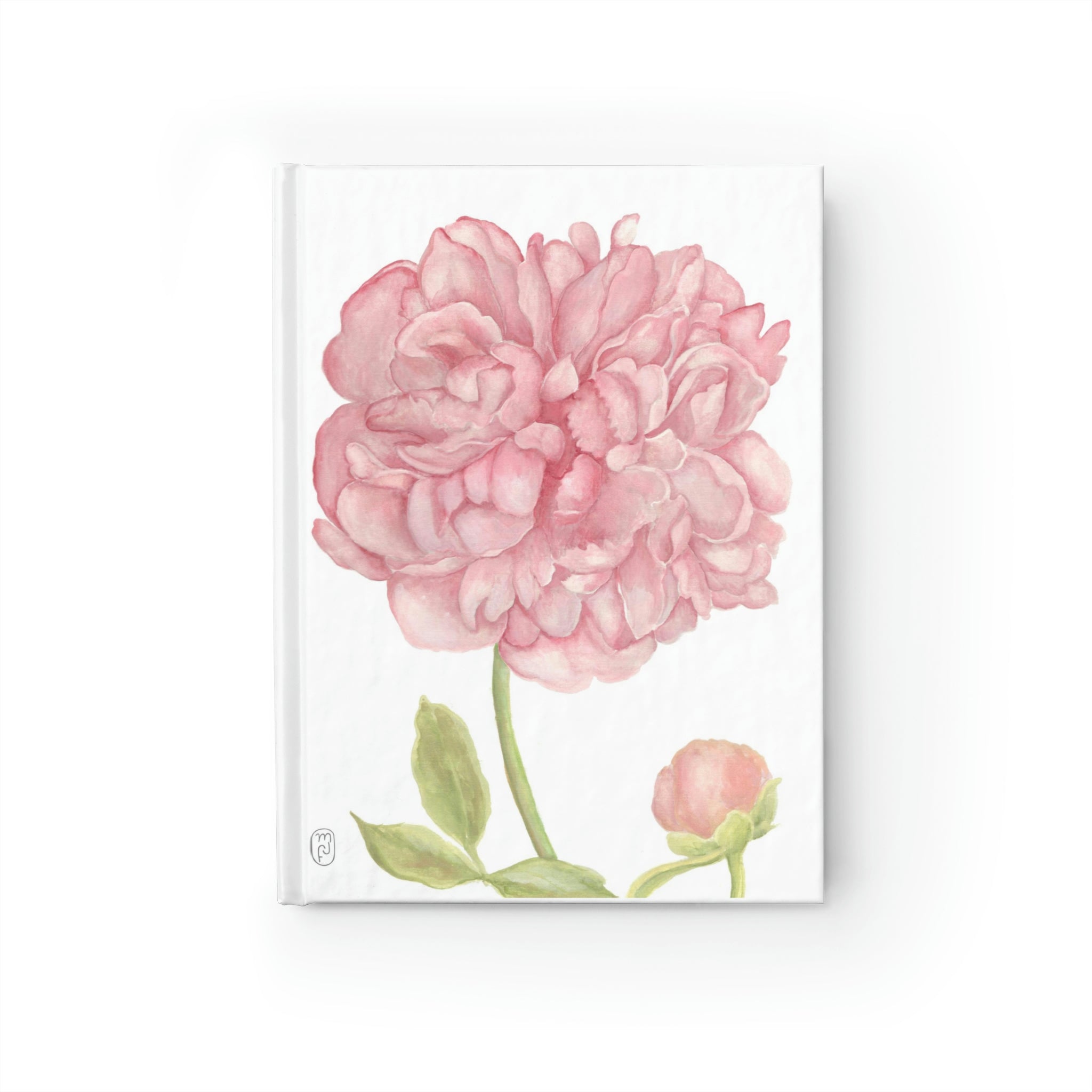 Peony - 5 x 7.25 inches. Ruled Line Journal