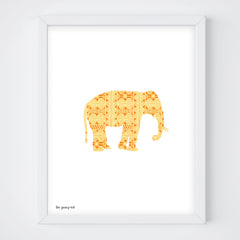 African Elephant Downloadable Print