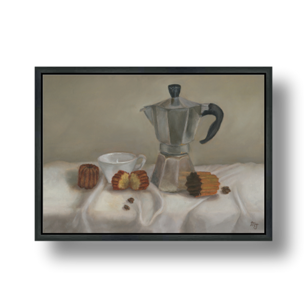 Breakfast With Canele - framed reproduction